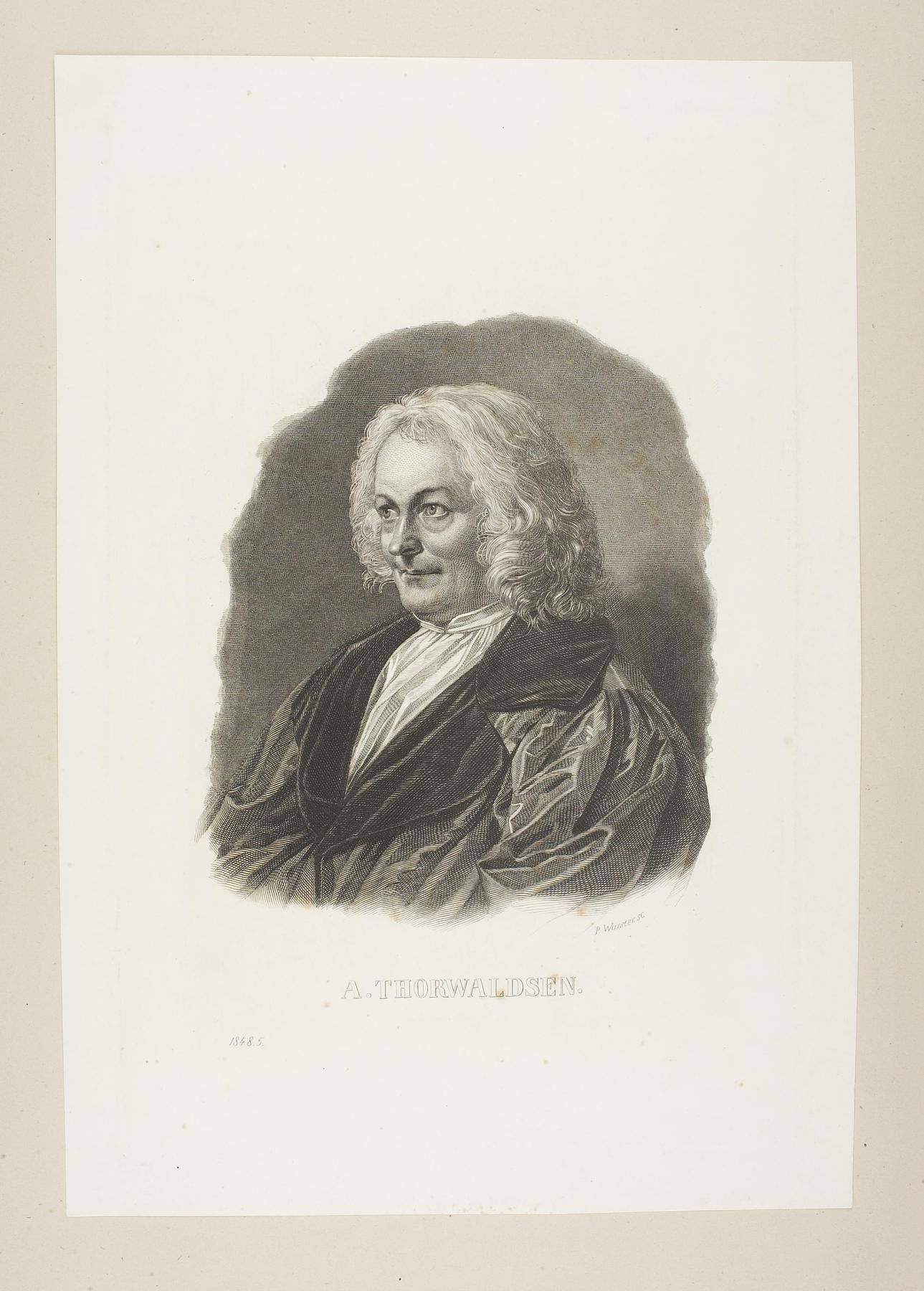 Portrait of Thorvaldsen, E2048