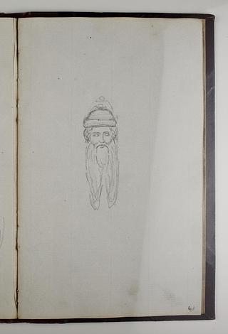 D1778,61 Johann Gutenberg, Head