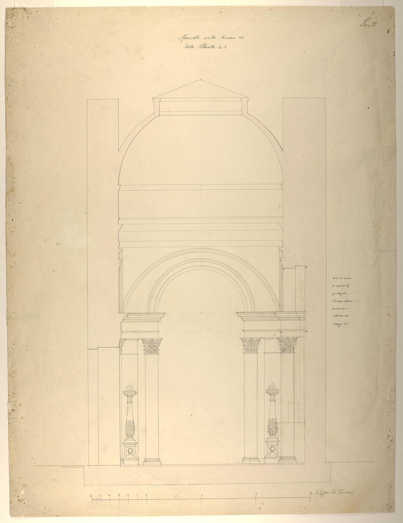 The Potocki Family's Chapell, Section, D1517