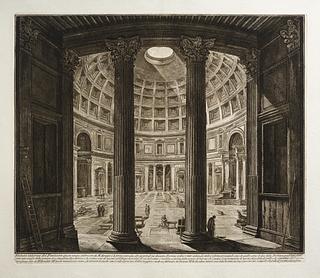 E315,12 Det indre af Pantheon