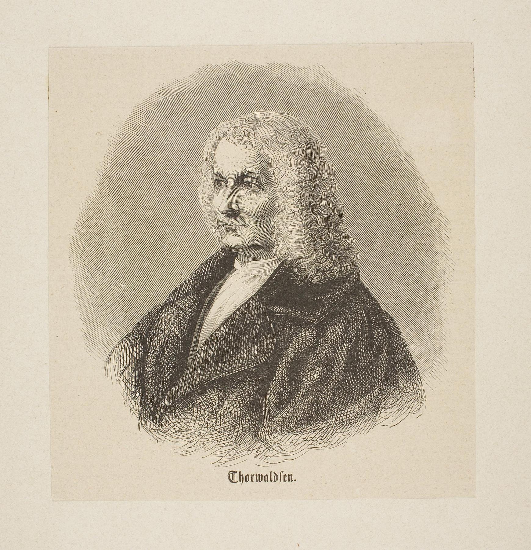 Portrait of Thorvaldsen, E2056