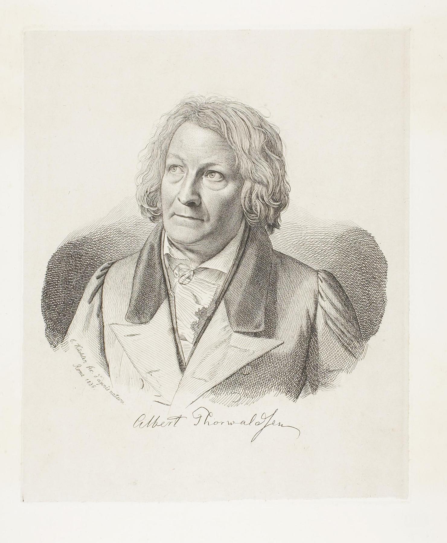 Portrait of Thorvaldsen, E23