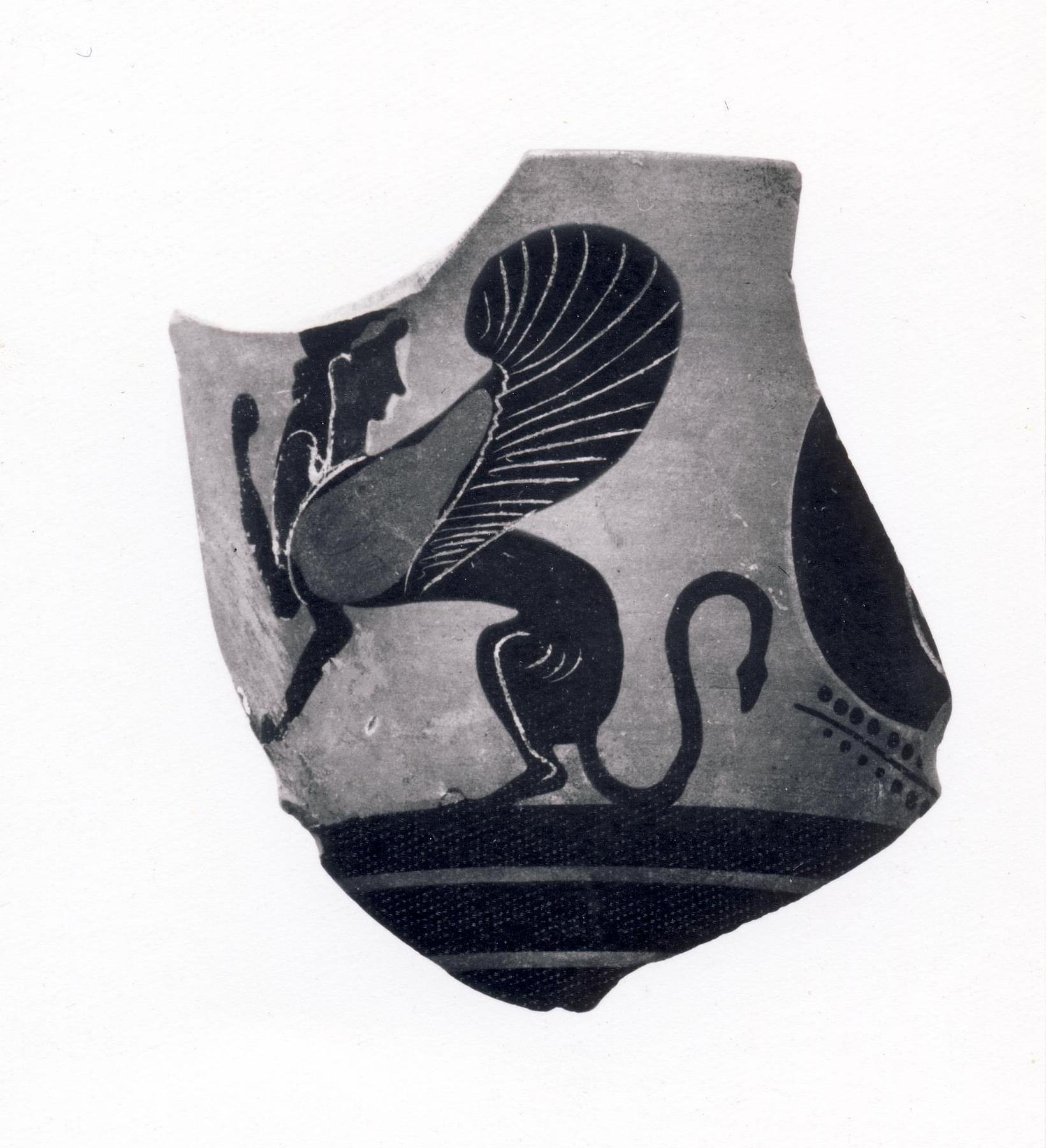 Kyathos med øje og sfinx, H583