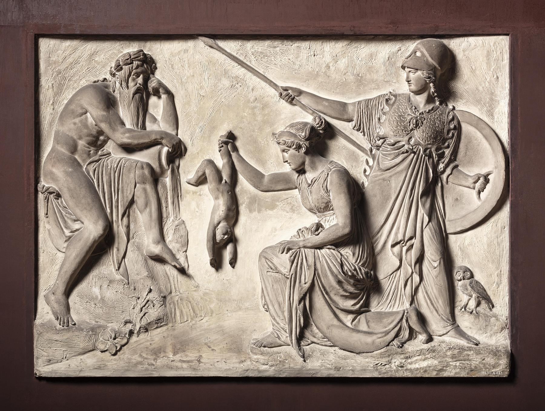 Thetis dypper Achilleus i floden Styx, A487