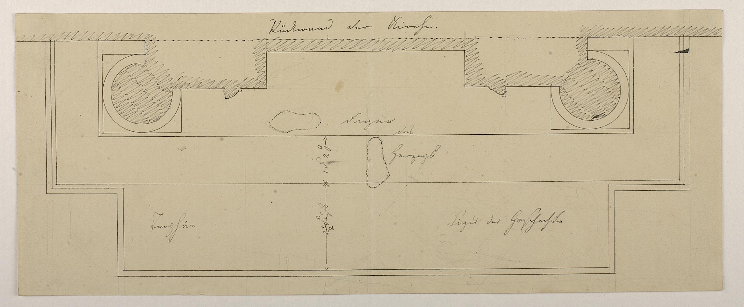 Monument to Eugène de Beauharnais, Duke of Leuchtenberg, Proposal for the Ground Plan