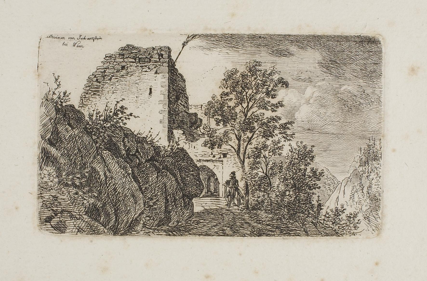 Ruinen von Johannstein ved Wien, E663