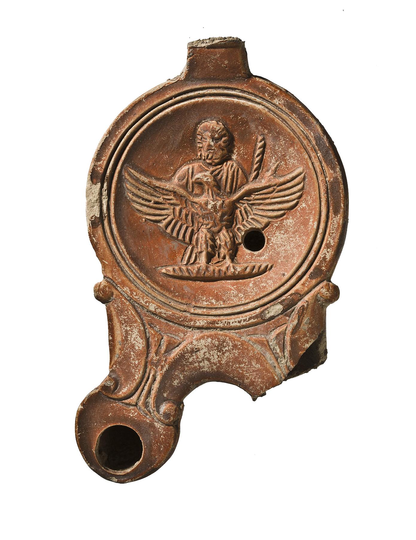 Lamp with Jupiter and the Eagle, H1144