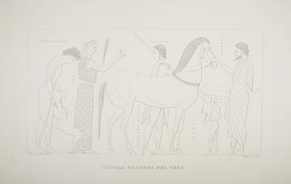 E1590 Amphora. Castor and Pollux say goodbye to Leda and Tyndareus