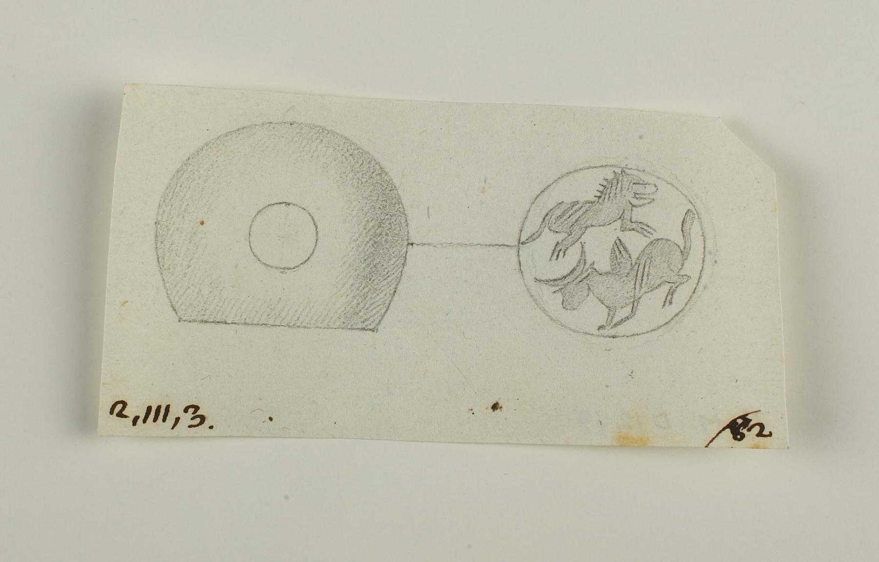 Seal stone, spherical, D1299