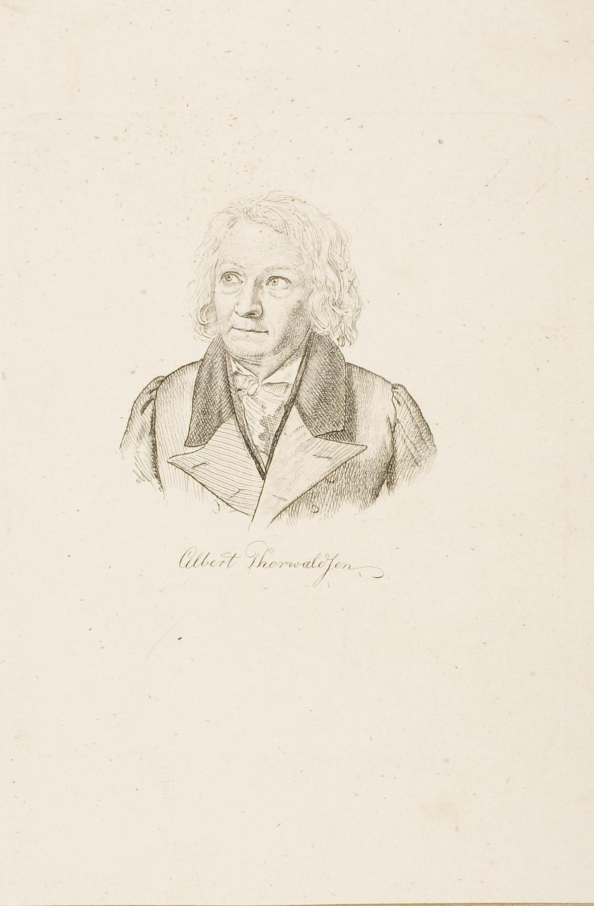 Portrait of Thorvaldsen, E2068