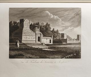 E550,46 View of the Tomb of the Scaurus at Pompeii