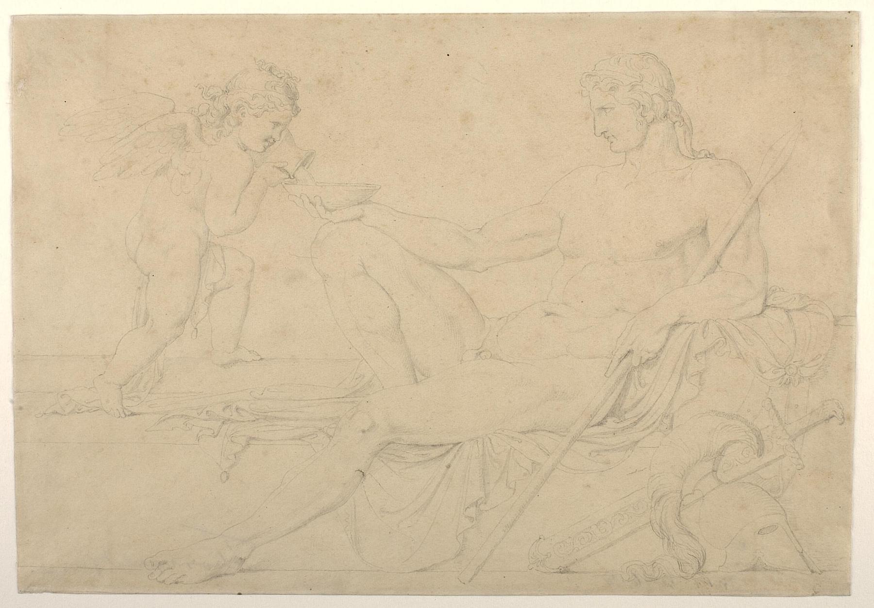 Cupid and Mars, D1619