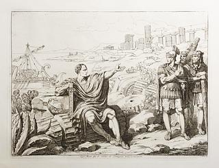 E943,80 Gaius Marius imellem ruinerne af Karthago