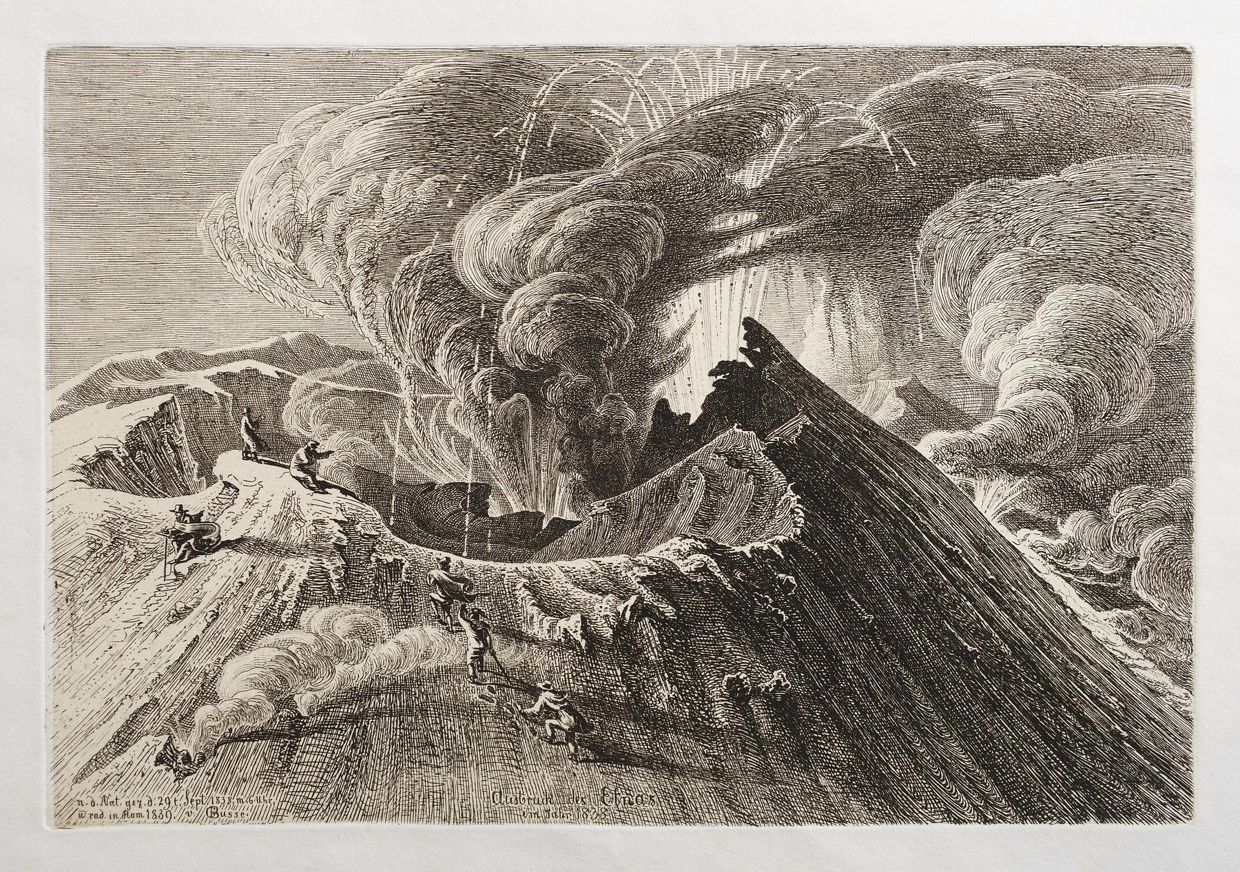 Eruption of Etna in 1838, E393,6
