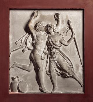 A357 Satyr Dancing with a Bacchante