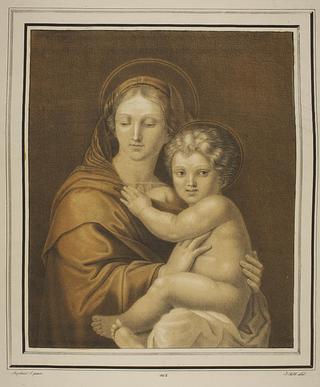 E1197 Maria med barnet