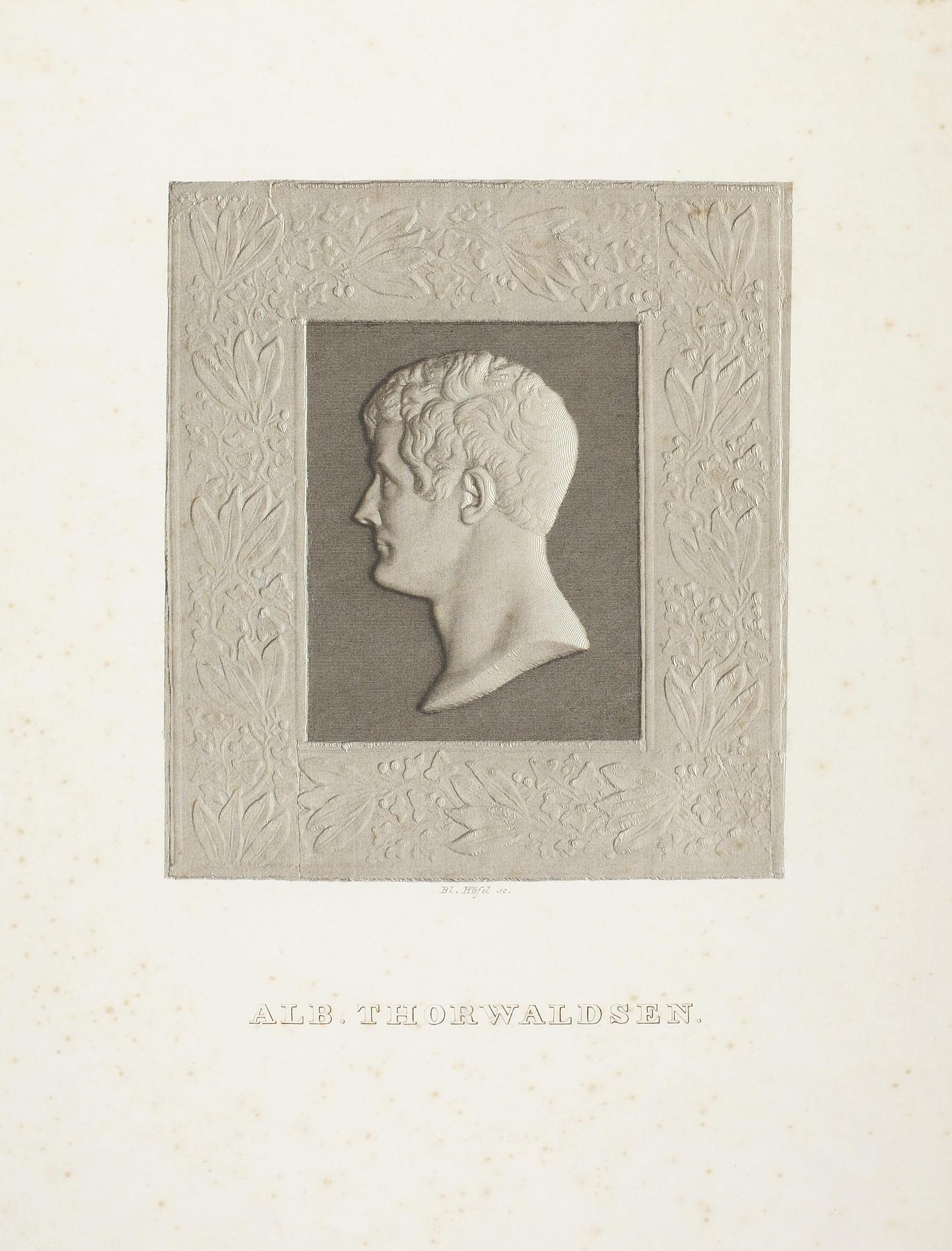 Portrait of Thorvaldsen, E2145