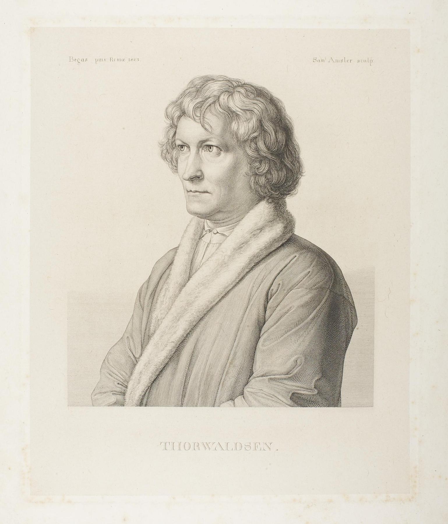 Portrait of Thorvaldsen, E12