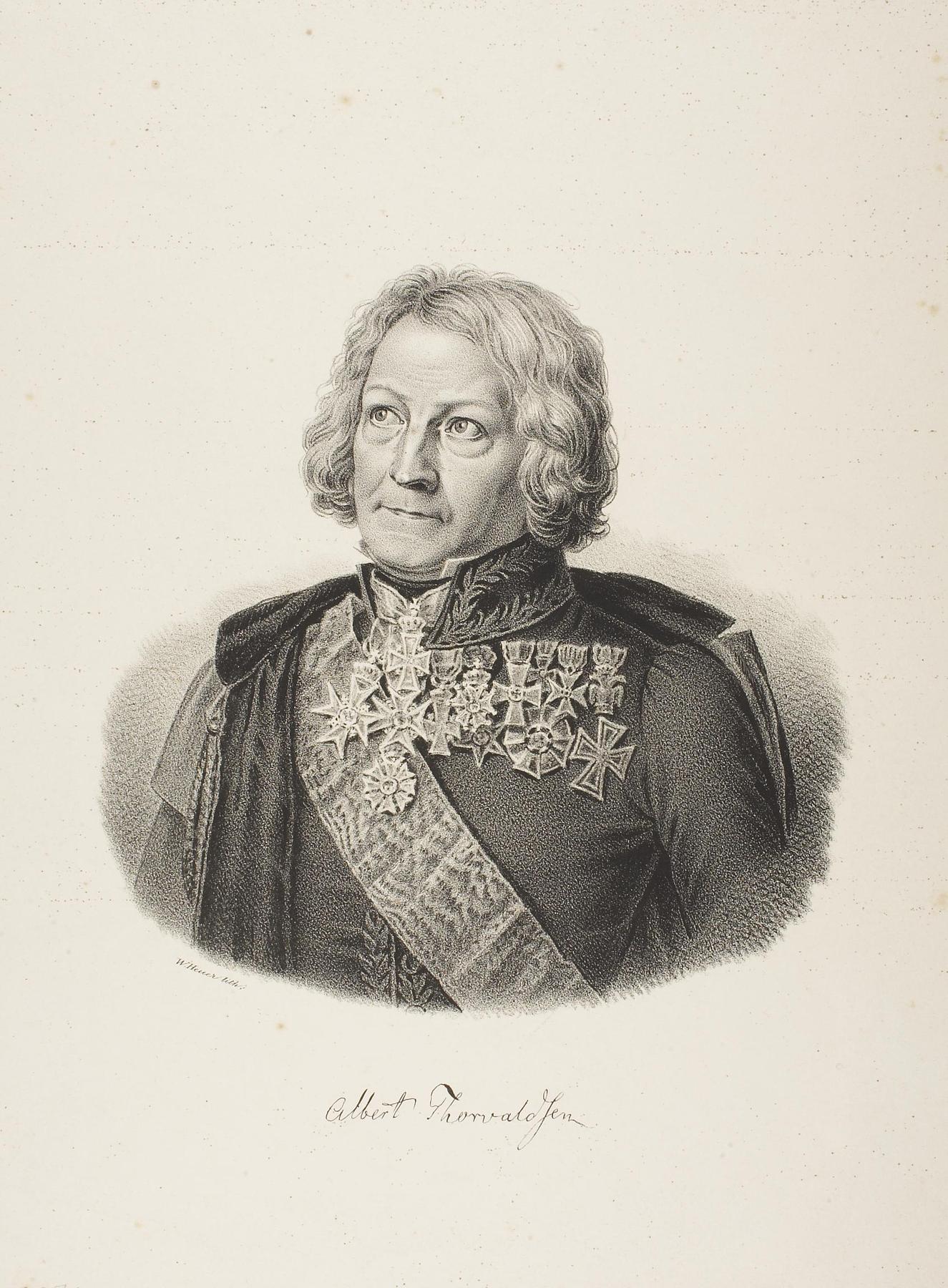 Portrait of Thorvaldsen, E2143