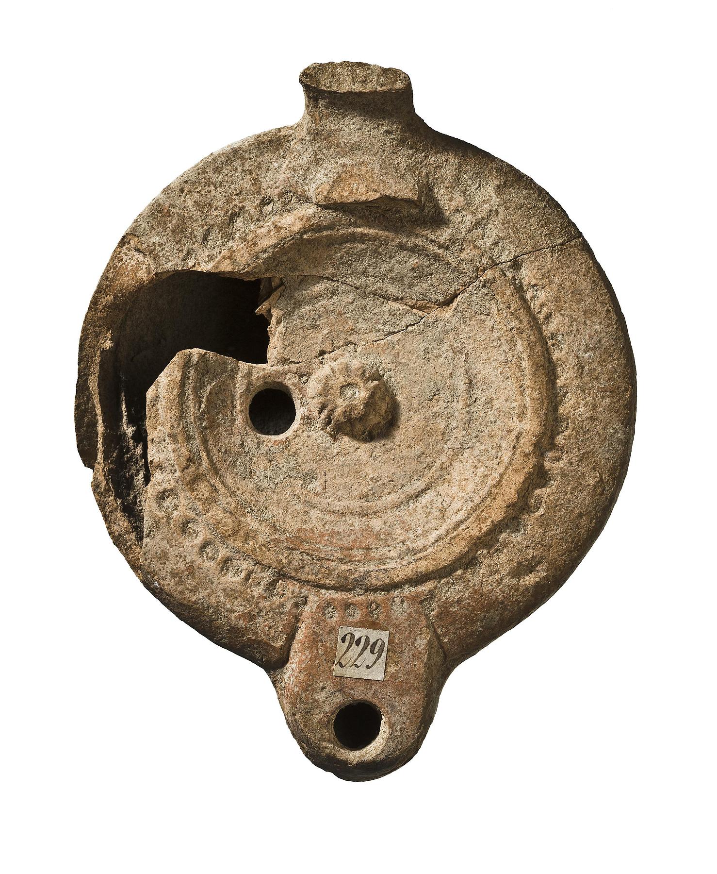 Lamp with a rosette, H1229