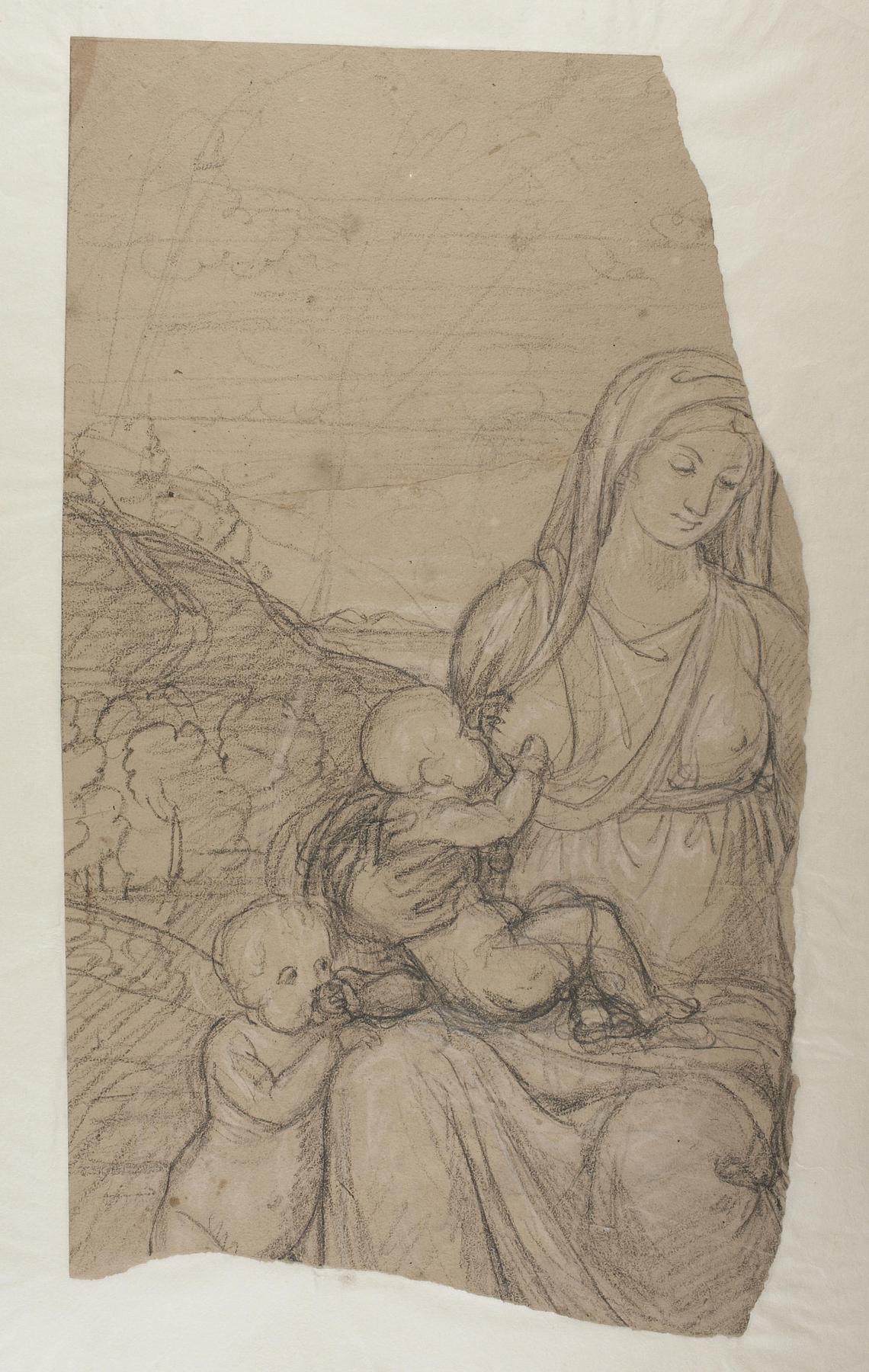 Maria med barnet, C523r