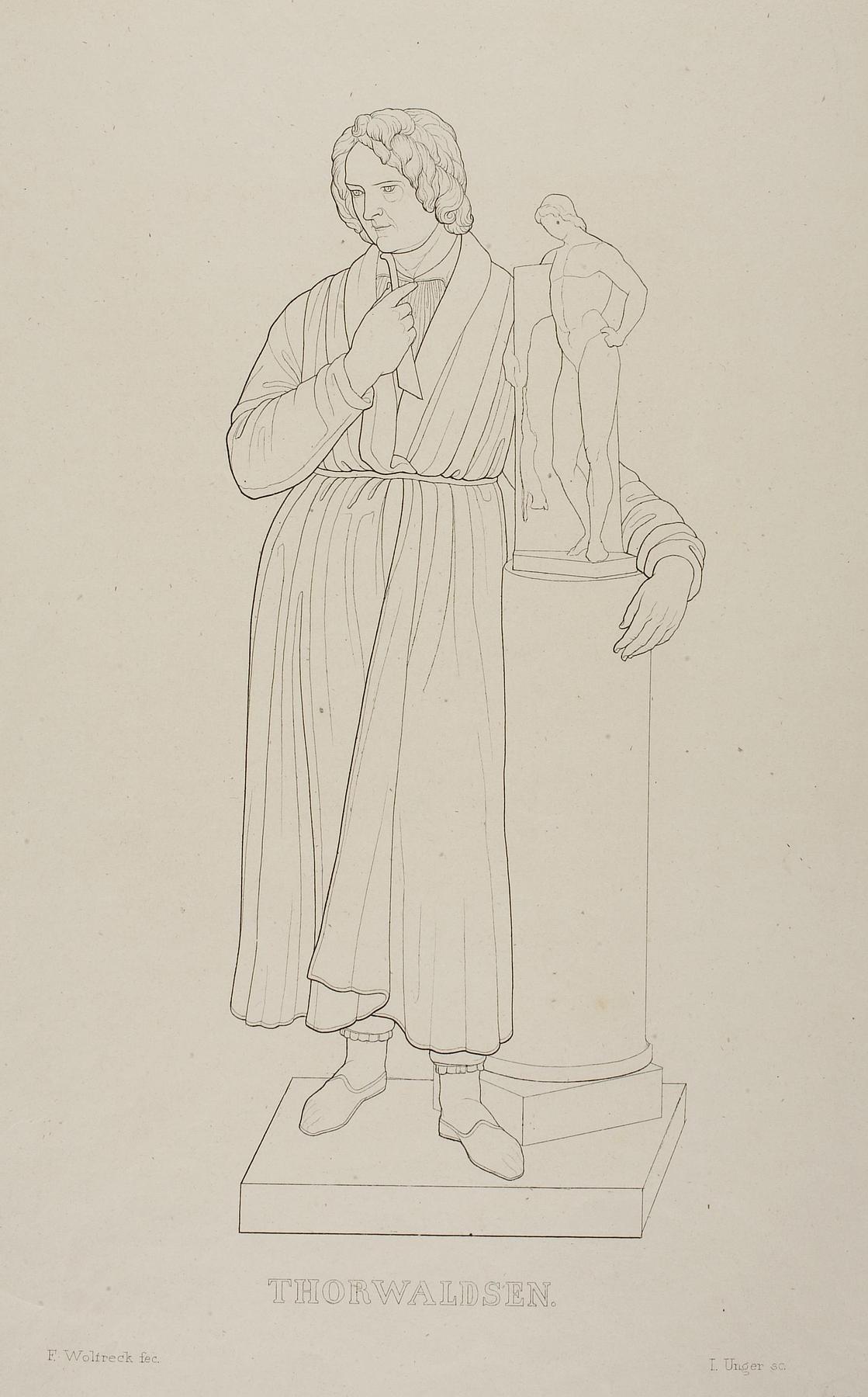 Portrait of Thorvaldsen, E2144