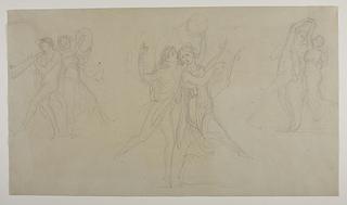 C1065 Dancing and Playing Bacchant and Bacchante