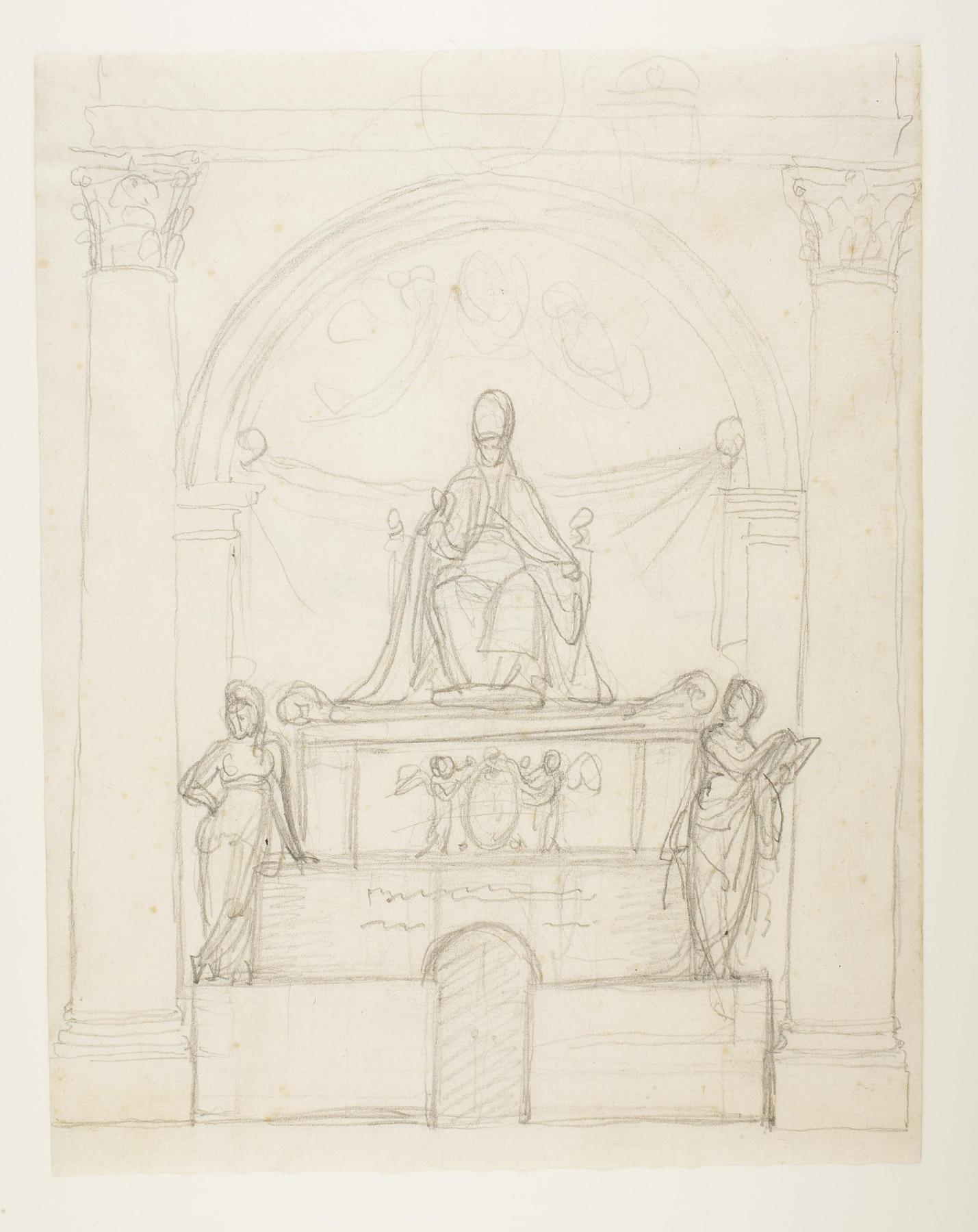 Monument over Pius 7., C1066r