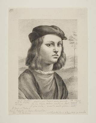 E1169 Young Man, formerly supposed to represent Raphael
