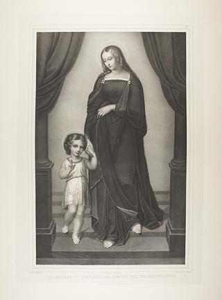 E1147 Maria med Jesus som barn