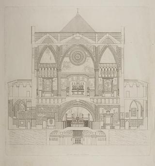 E1623 Basilica di San Francesco d'Assisi, Cross Section