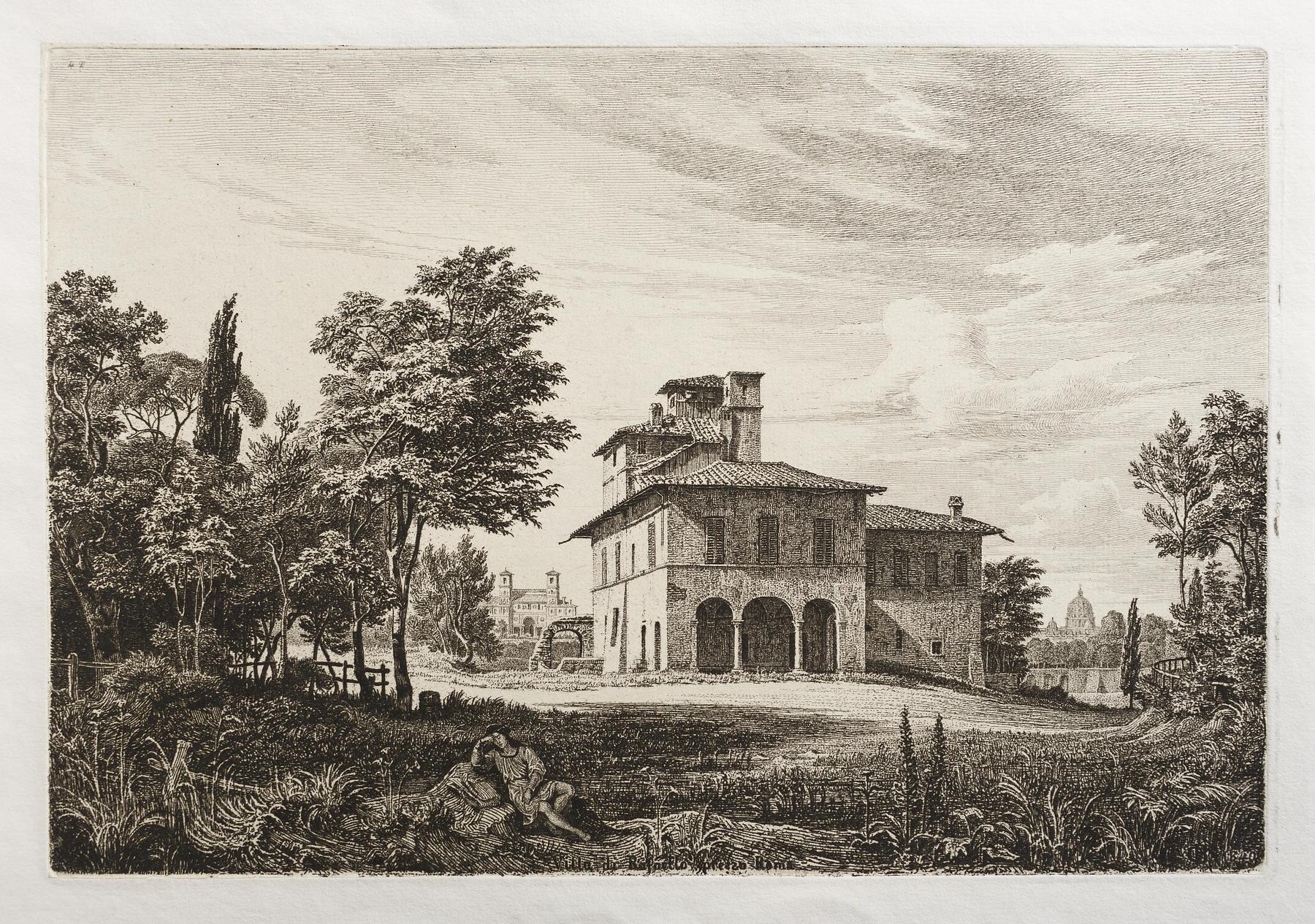 Raphael's Villa near Rome, E393,8