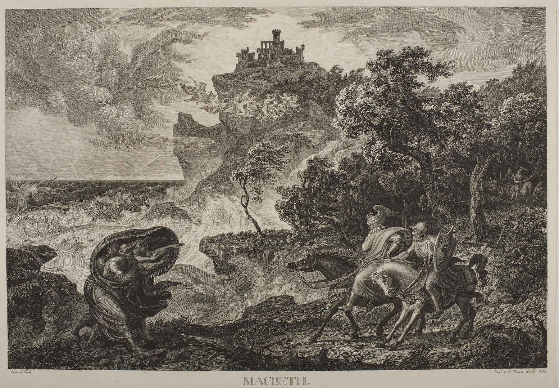 Macbeth and the Witches, E388