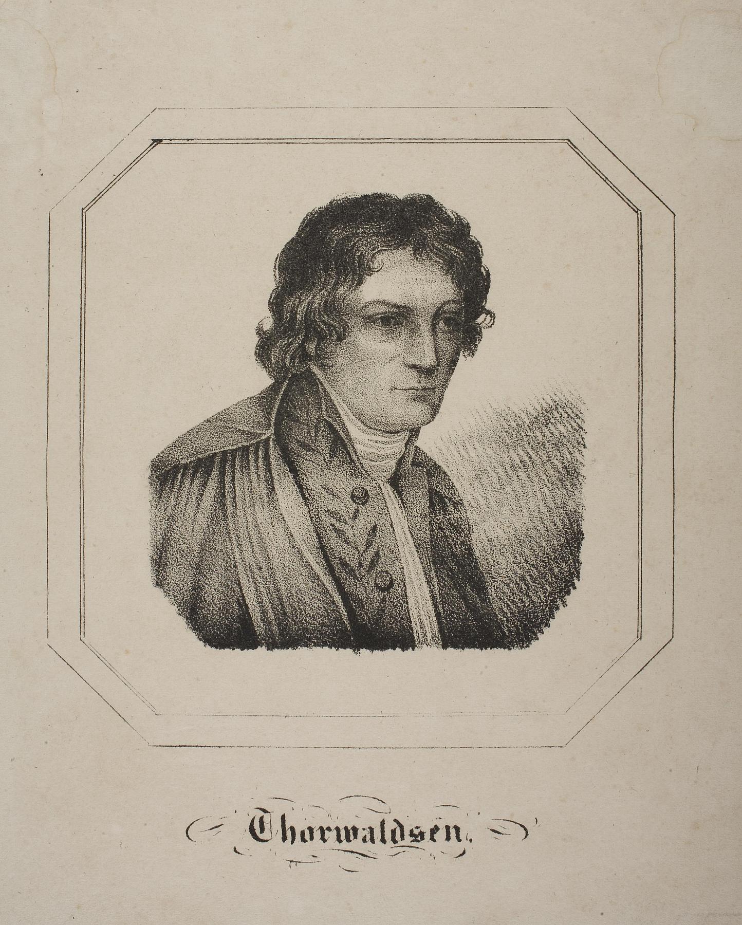 Portrait of Thorvaldsen, E2089