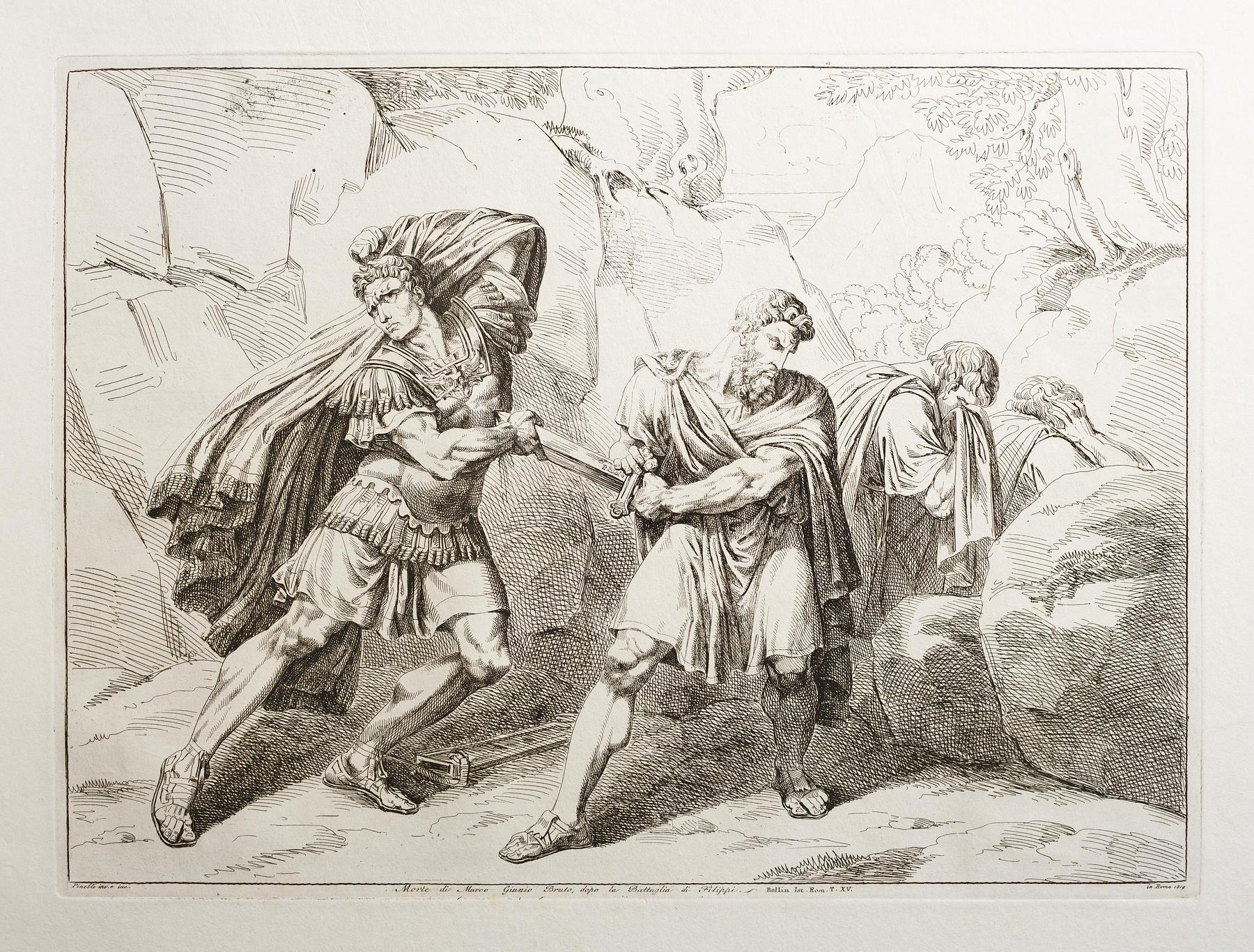 Morte di Marco Giunio Bruto, dopo la Battaglia di Filippi, E943,99