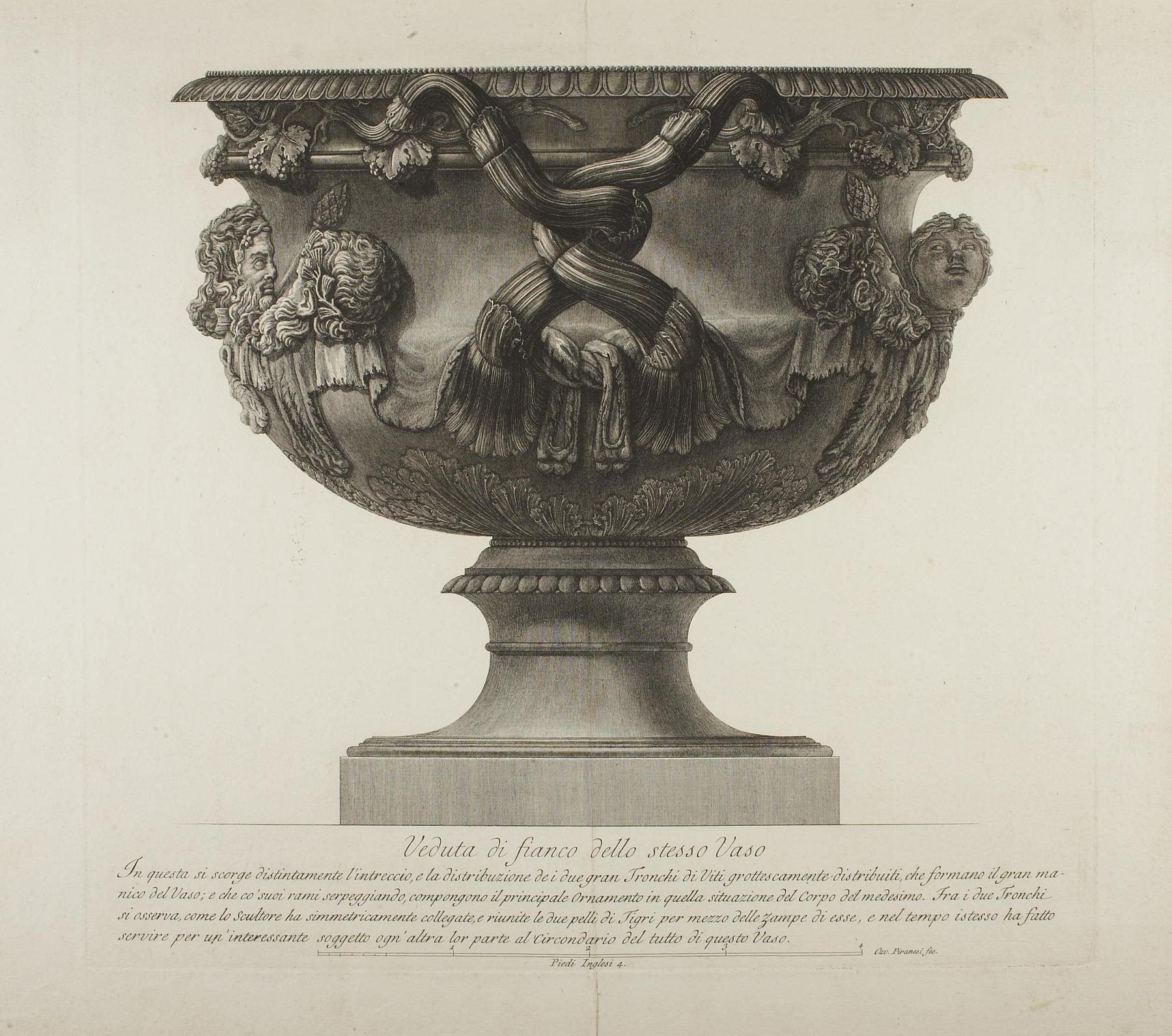 Antik vase, set fra siden, E322,5