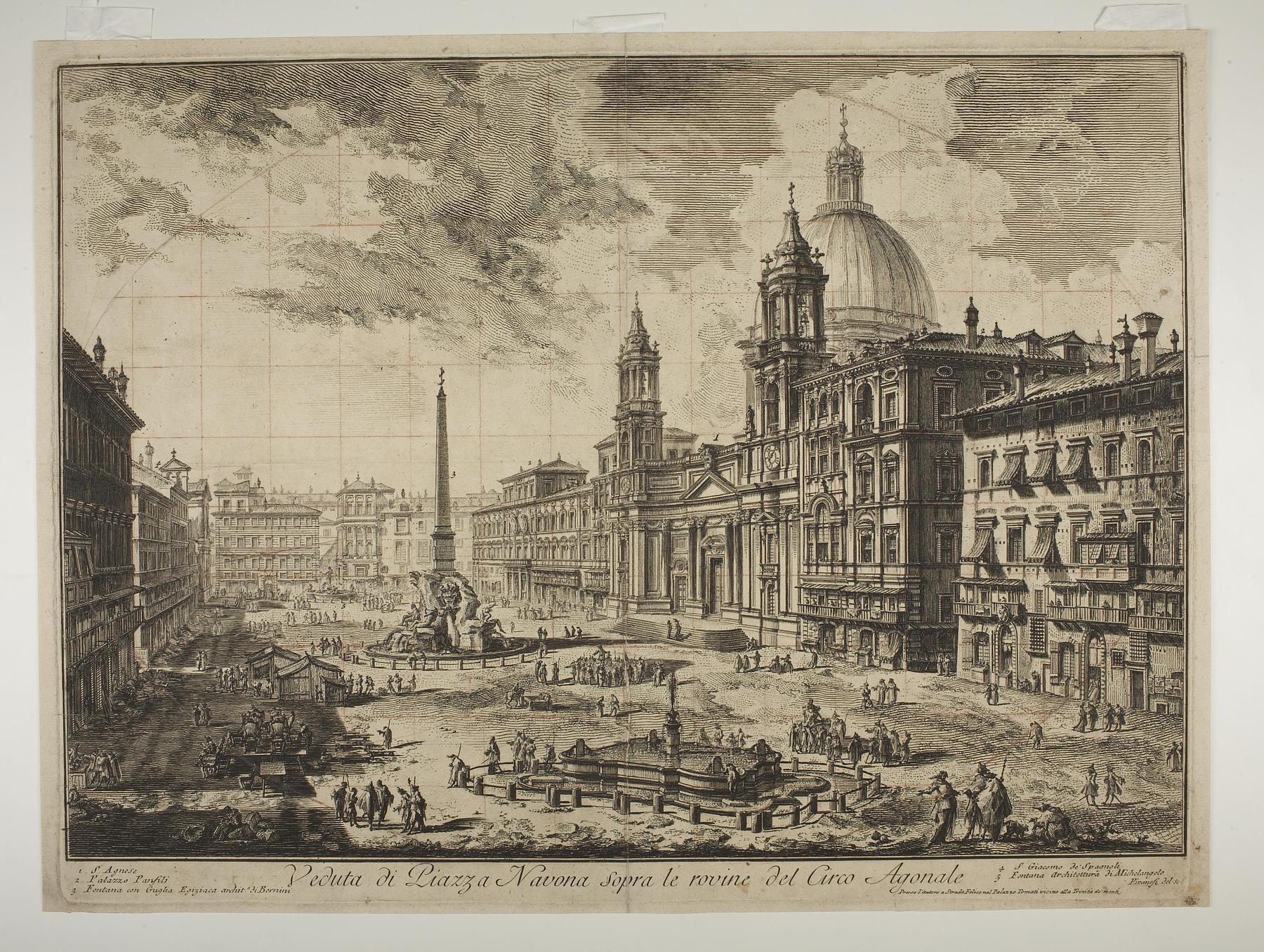 View of Piazza Navona, E321