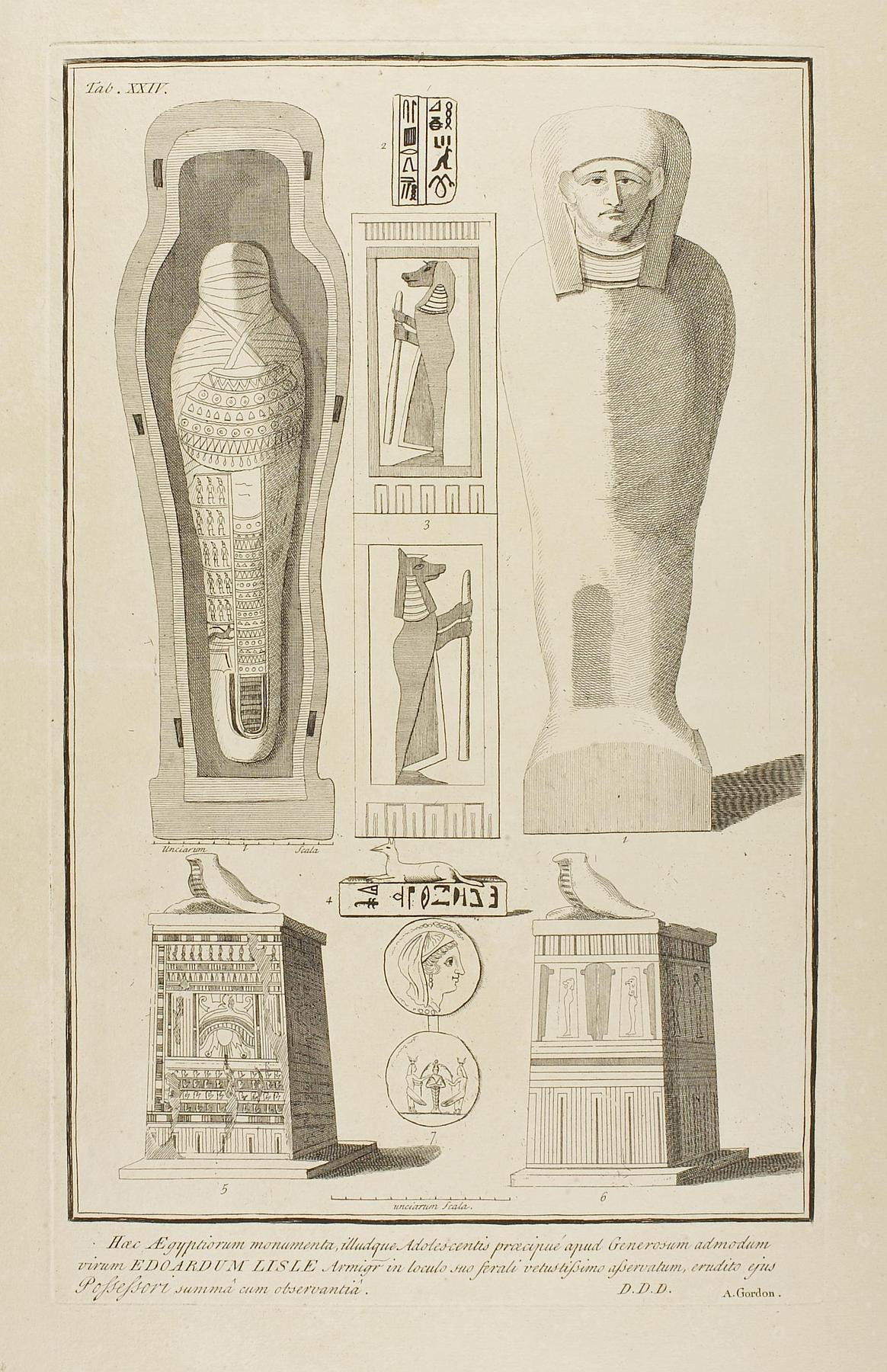 Inner-coffin with mummy, E1393