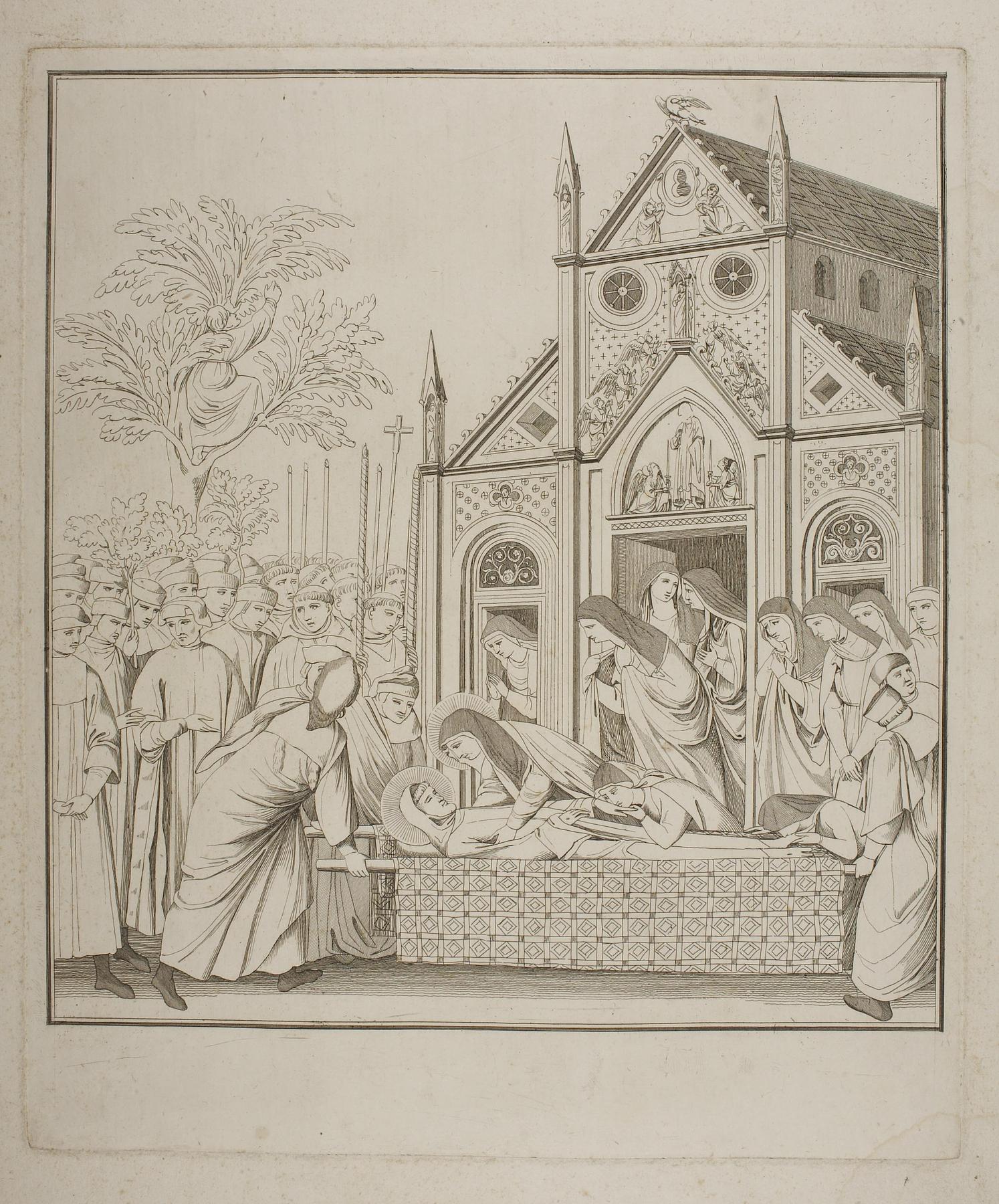 The Nuns of the Poor Clares Lamentate over the Body of Saint Frans, E1627