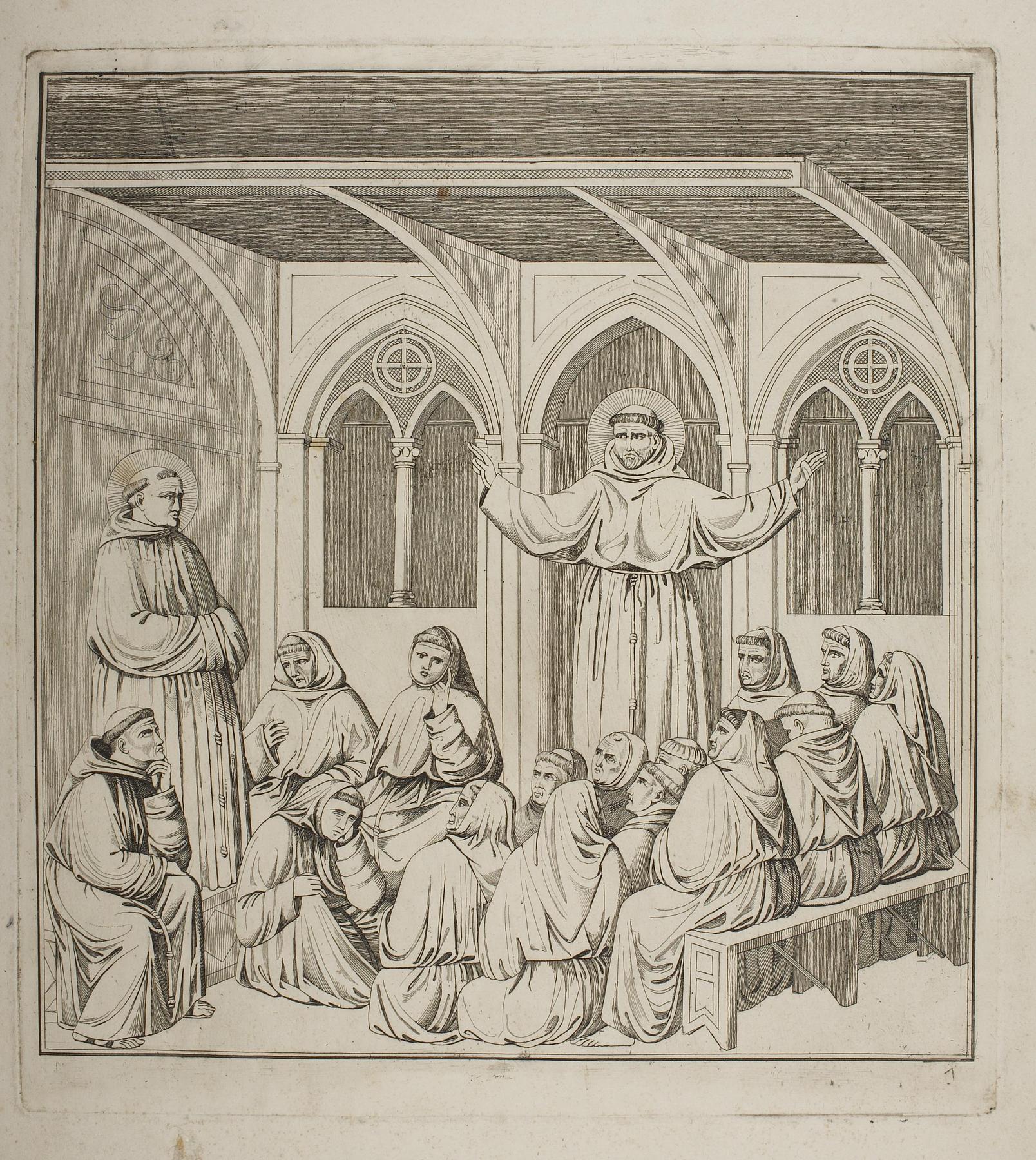 Sankt Frans' tilsynekomst i Arles, E1628