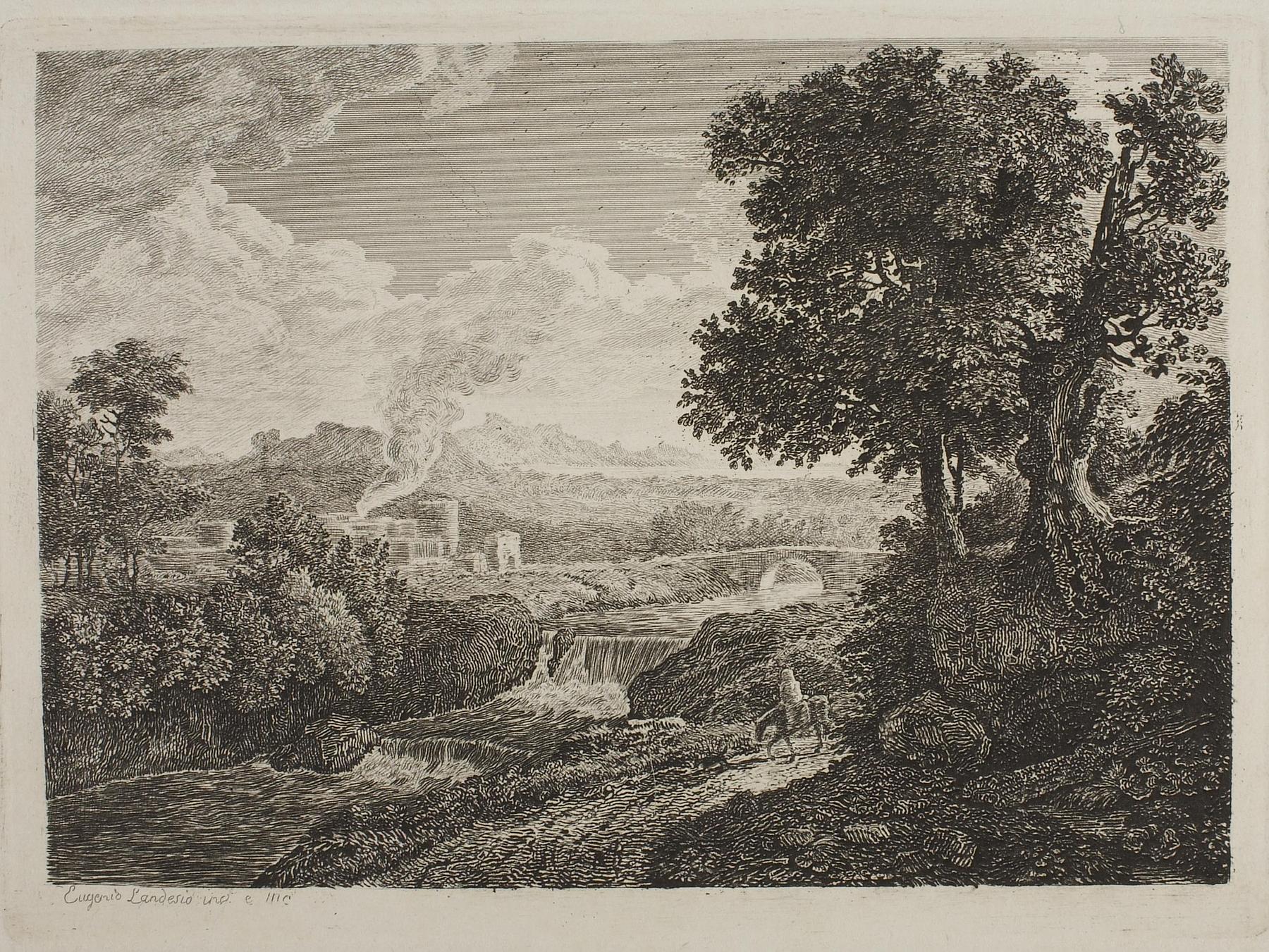Italiensk landskab, E806