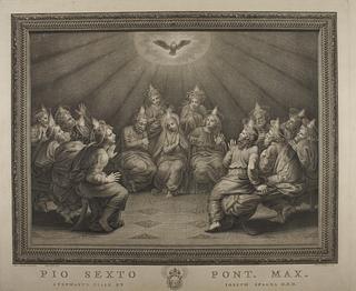E417 Mary and the Disciples at the Pentecost