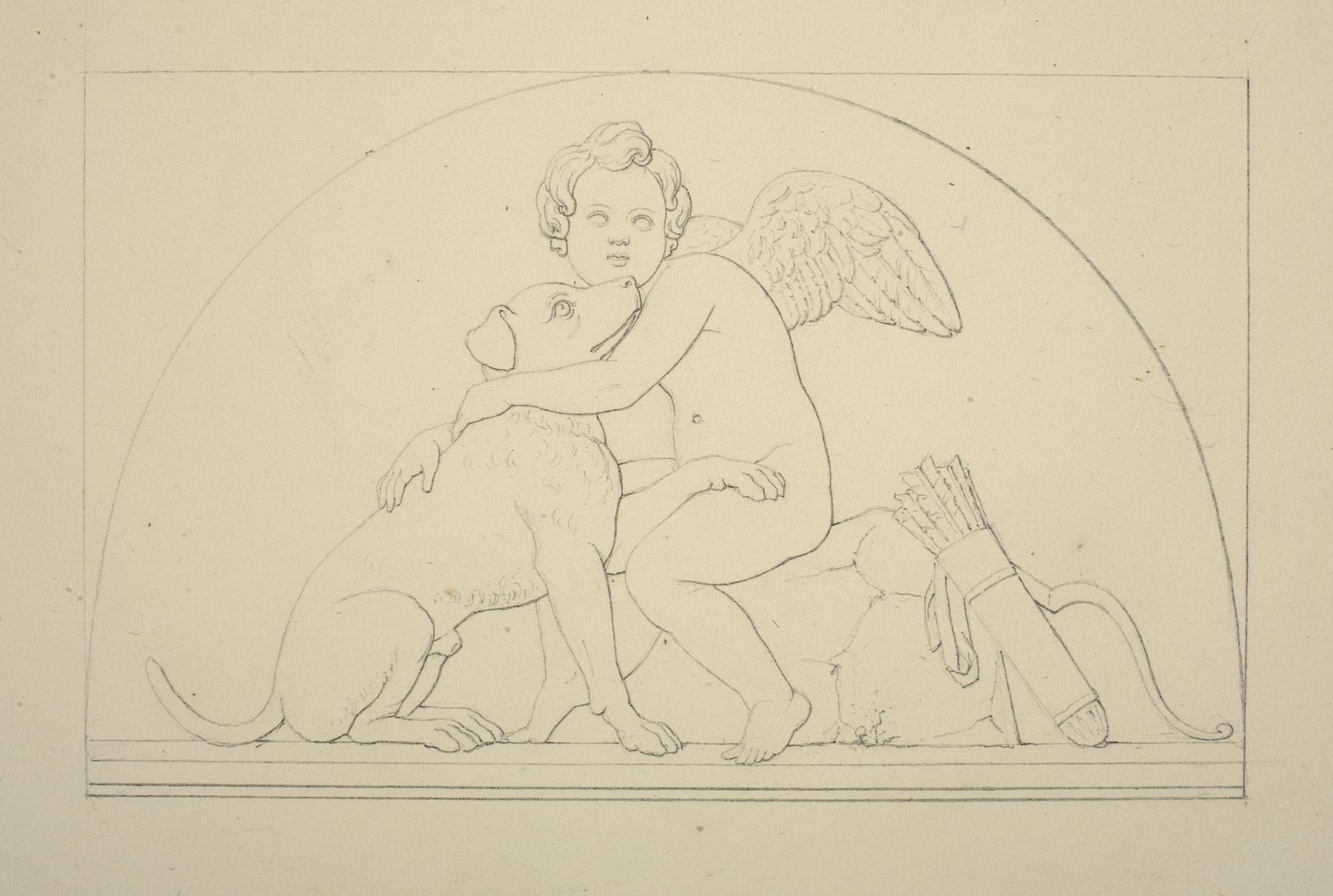 Cupid and a Dog, D239