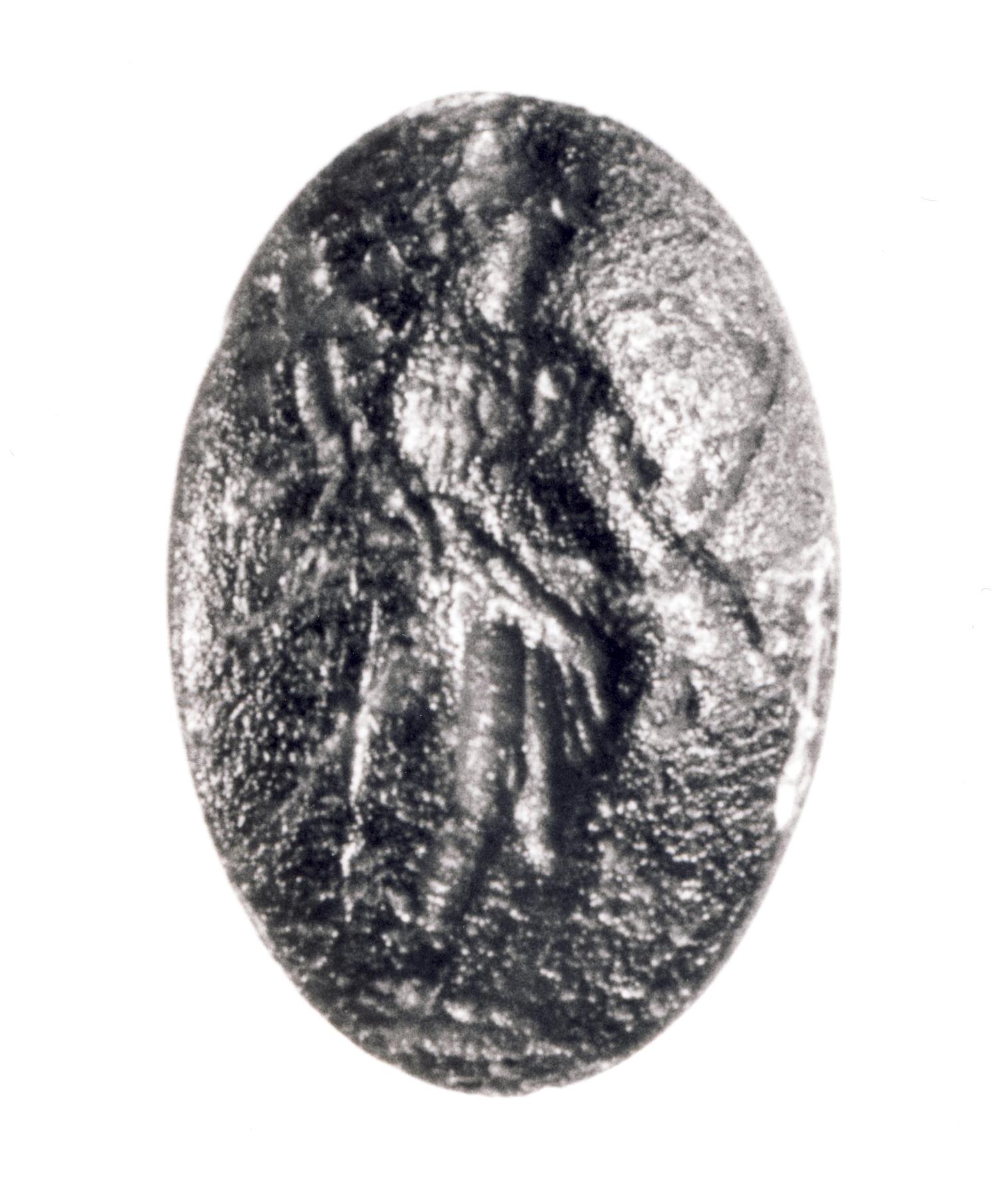 Goddess with a cornucopia and libation bowl, I603