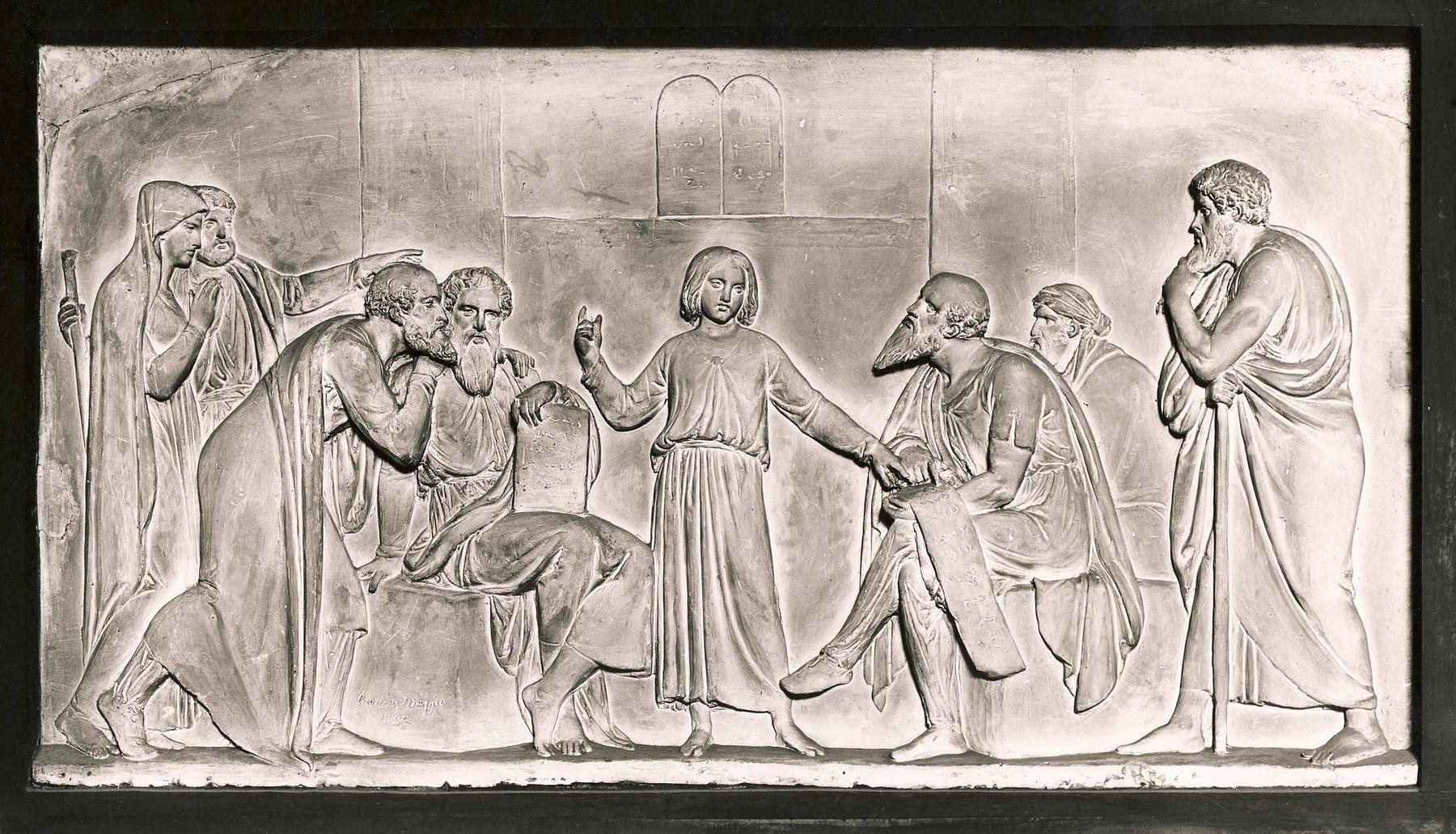 Den tolvårige Jesus i templet, A572