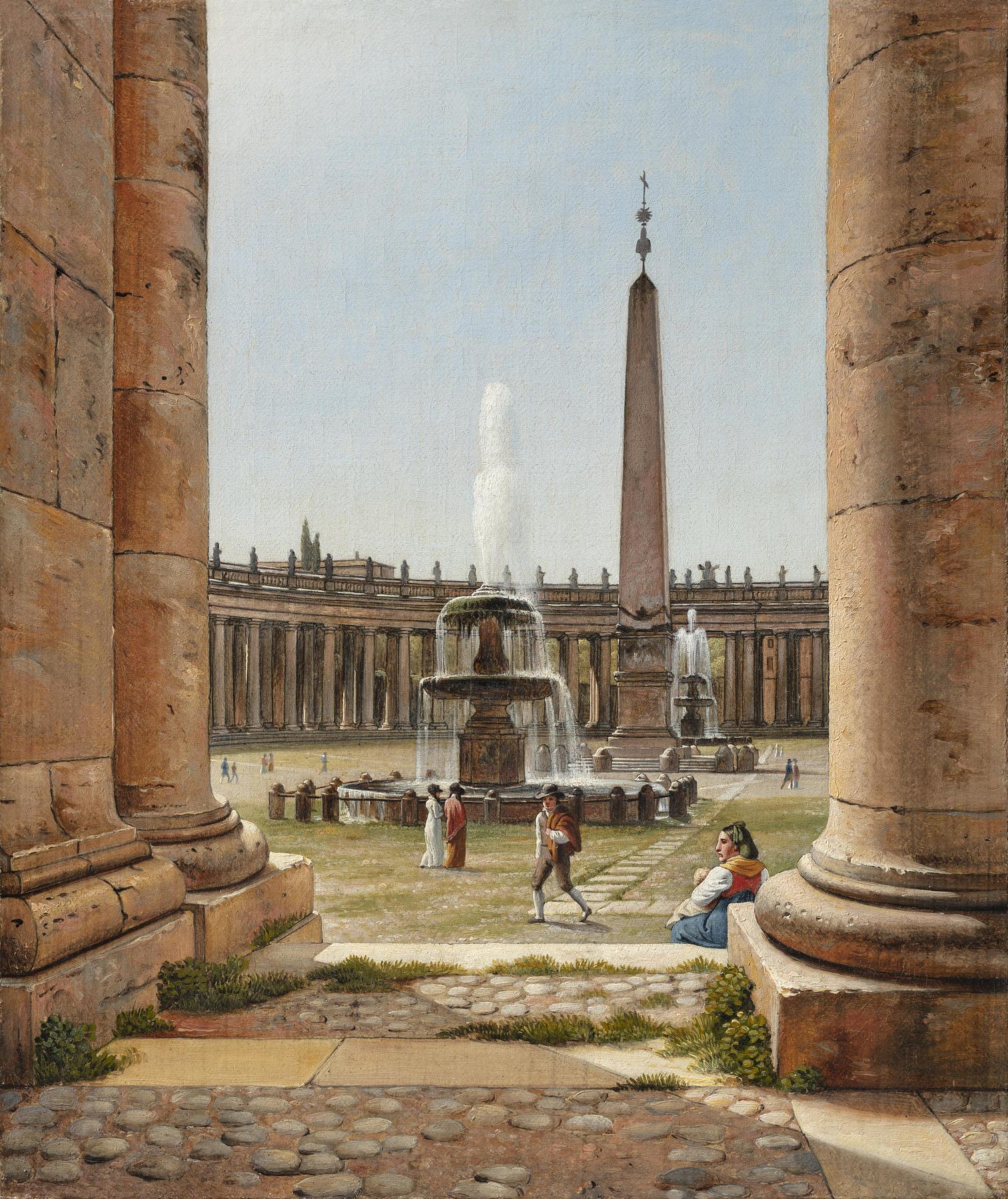 St. Peter's Square in Rome, B214