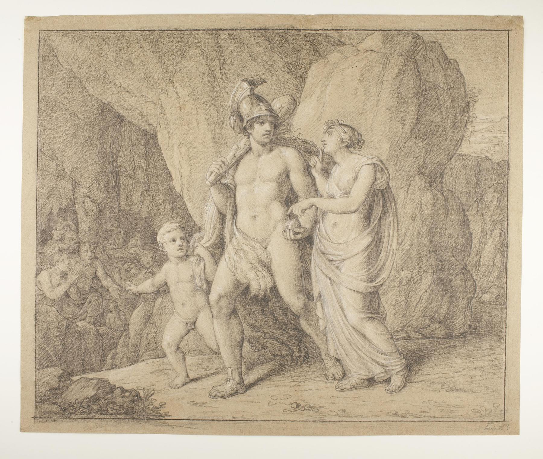 Theseus og Ariadne, D889