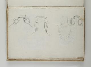 C563,8v Necks and handles of ancient vases