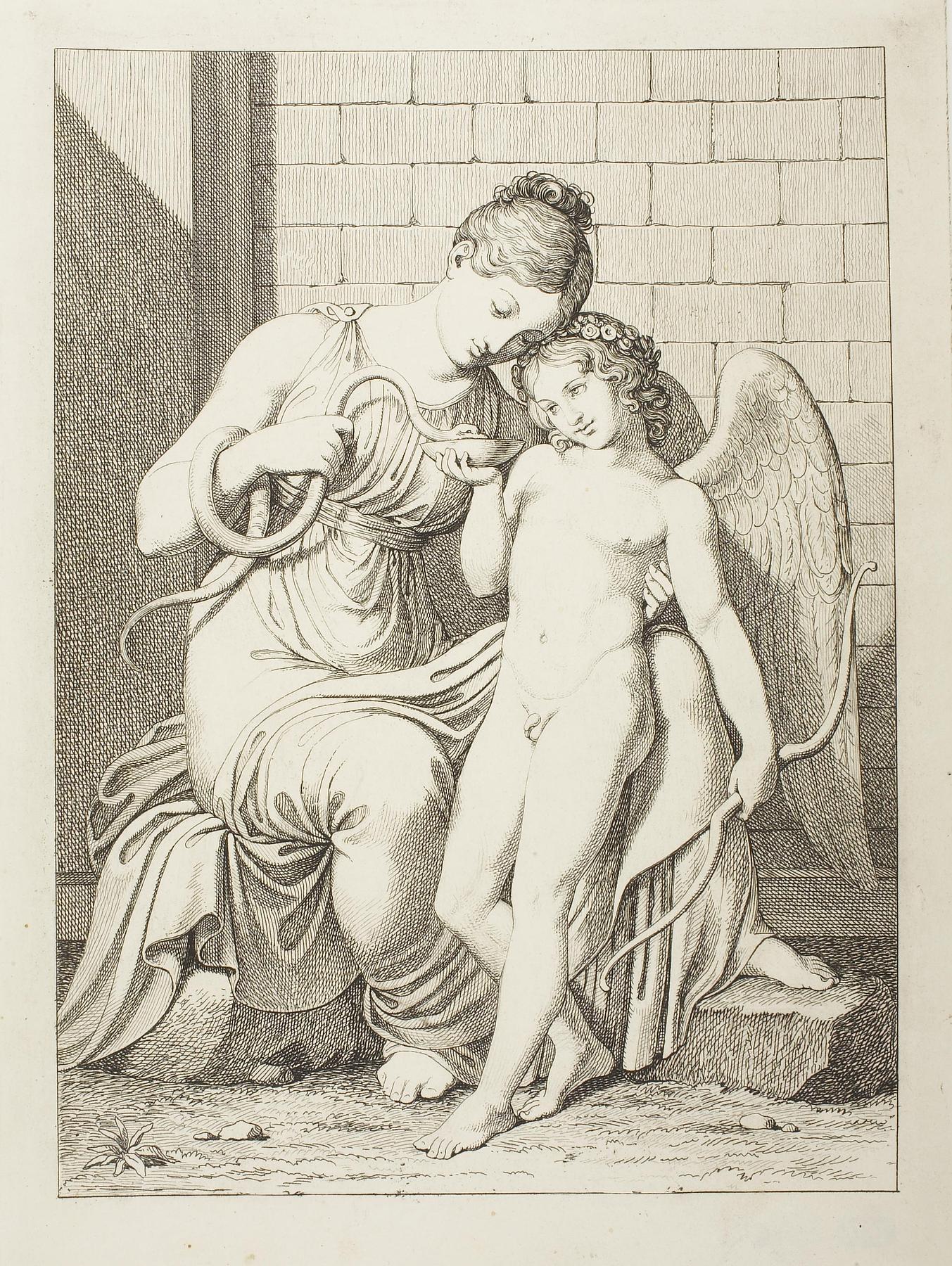 Hygieia and Cupid, E96