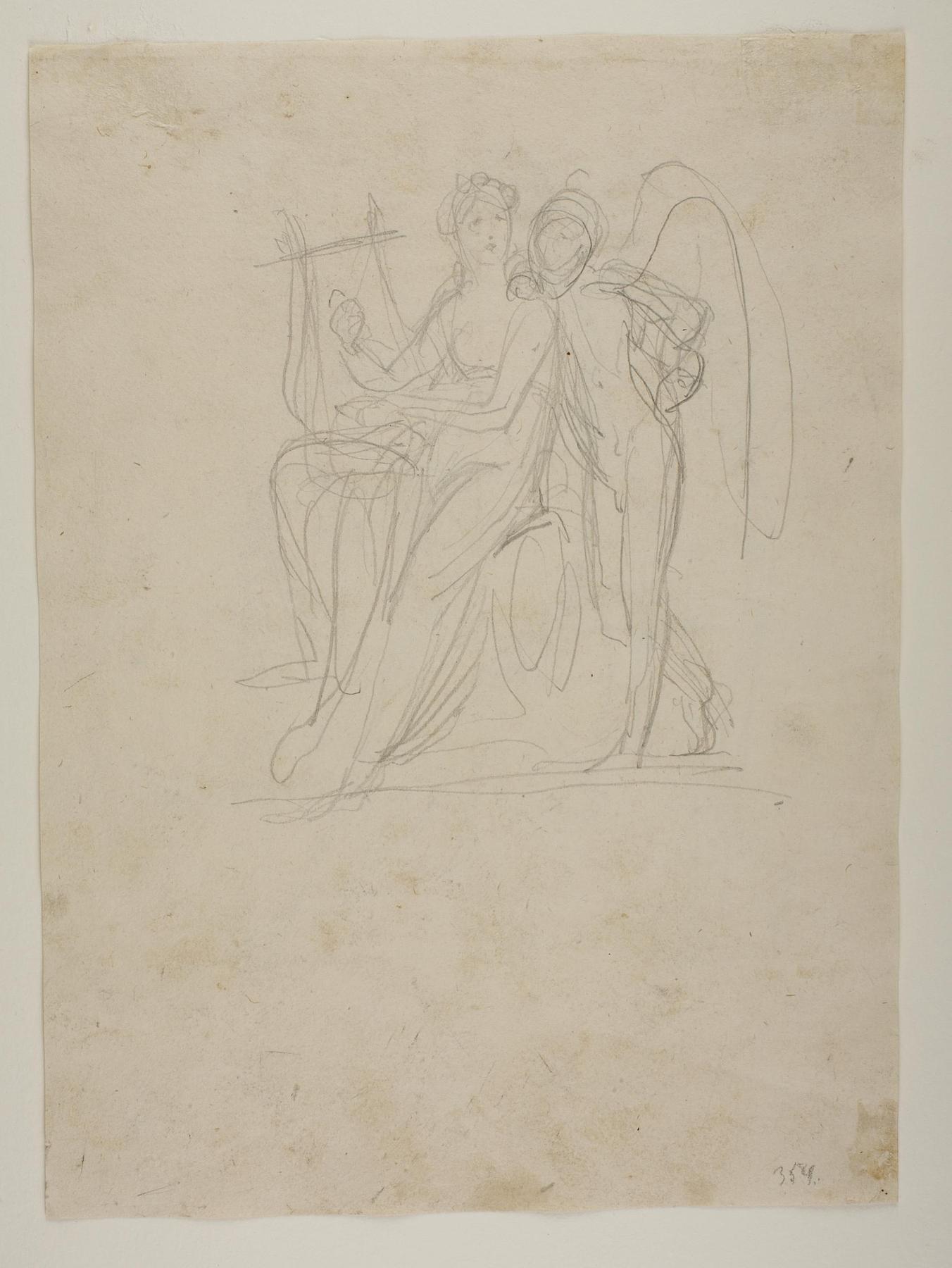 Erato and Cupid, C354v